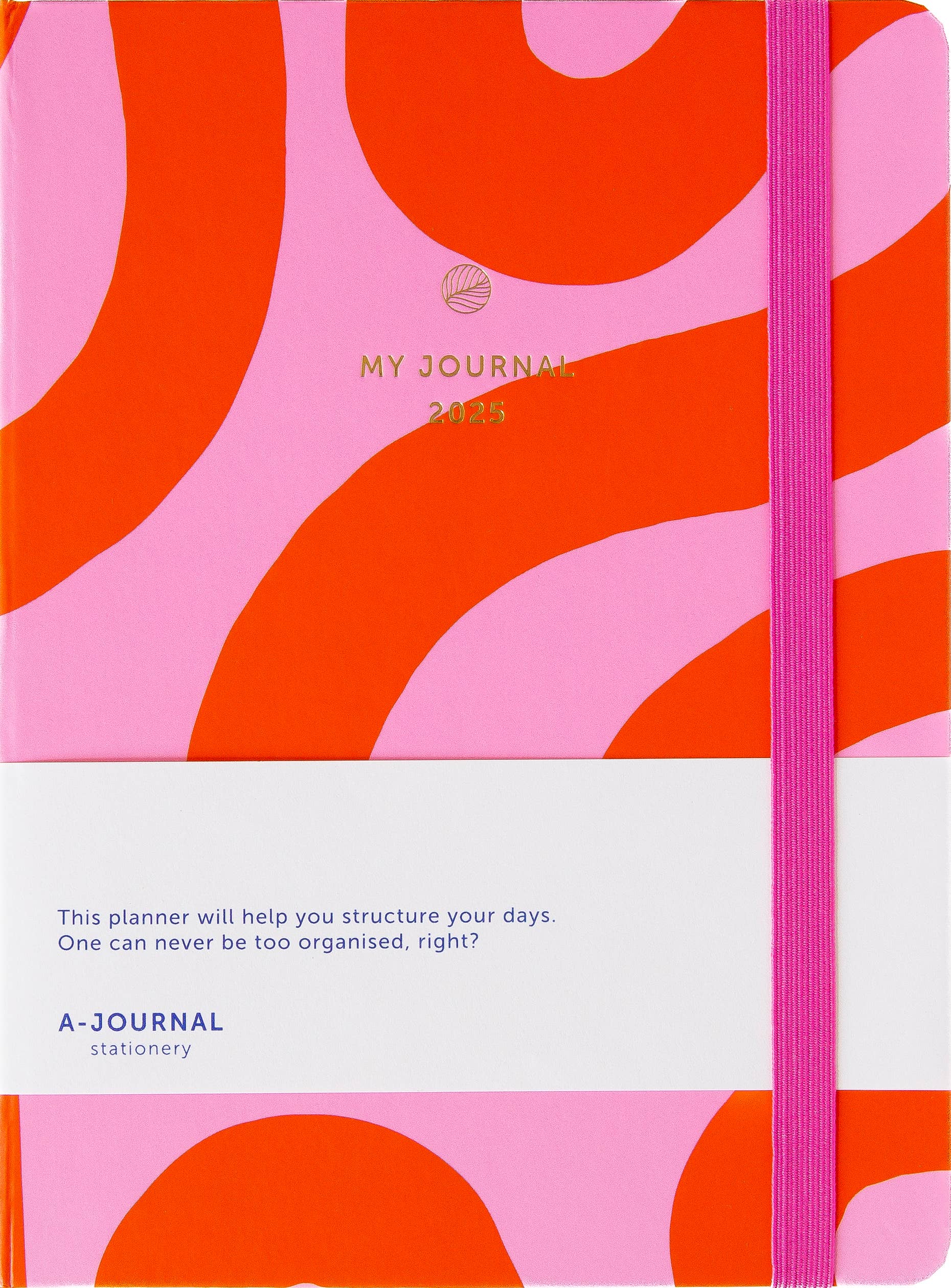 a-journal-my-journal-diary-2025-flow-pink-tagebuch image 1