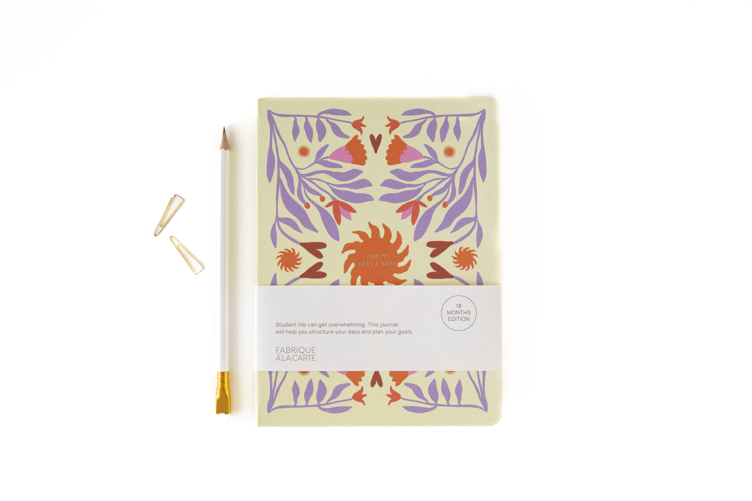 a-journal-fabrique-school-diary-2025-2026-schulplaner-beige image 5
