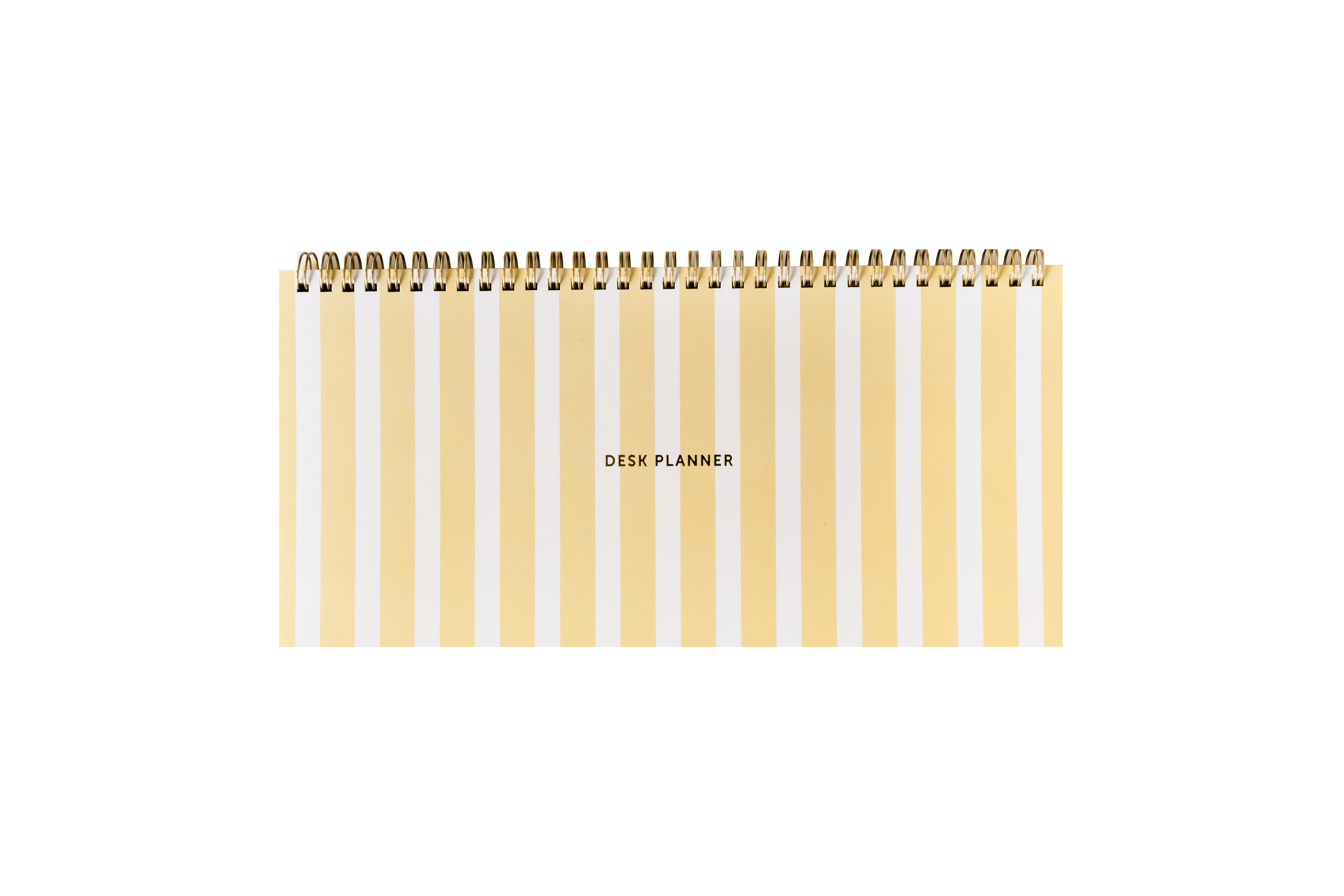 a-journal-fabrique-deskplanner-stripes-yellow-planer image 1