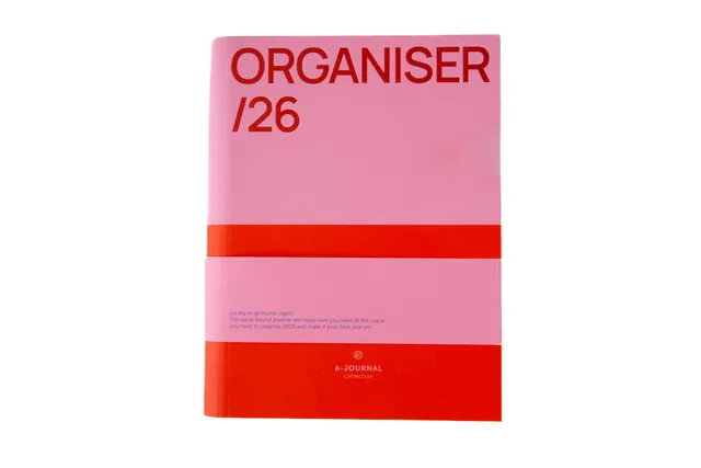 a-journal-spiral-organiser-2026-kalender-pink-rot image 1