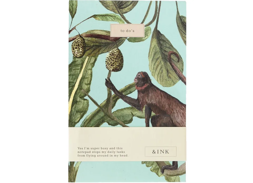 a-journal-ink-notepad-notizblock-jungle-papier image 1