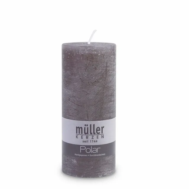 m-ller-kerzen-polar-kerze-160-68-stumpenkerze-durchgef-rbt image 1