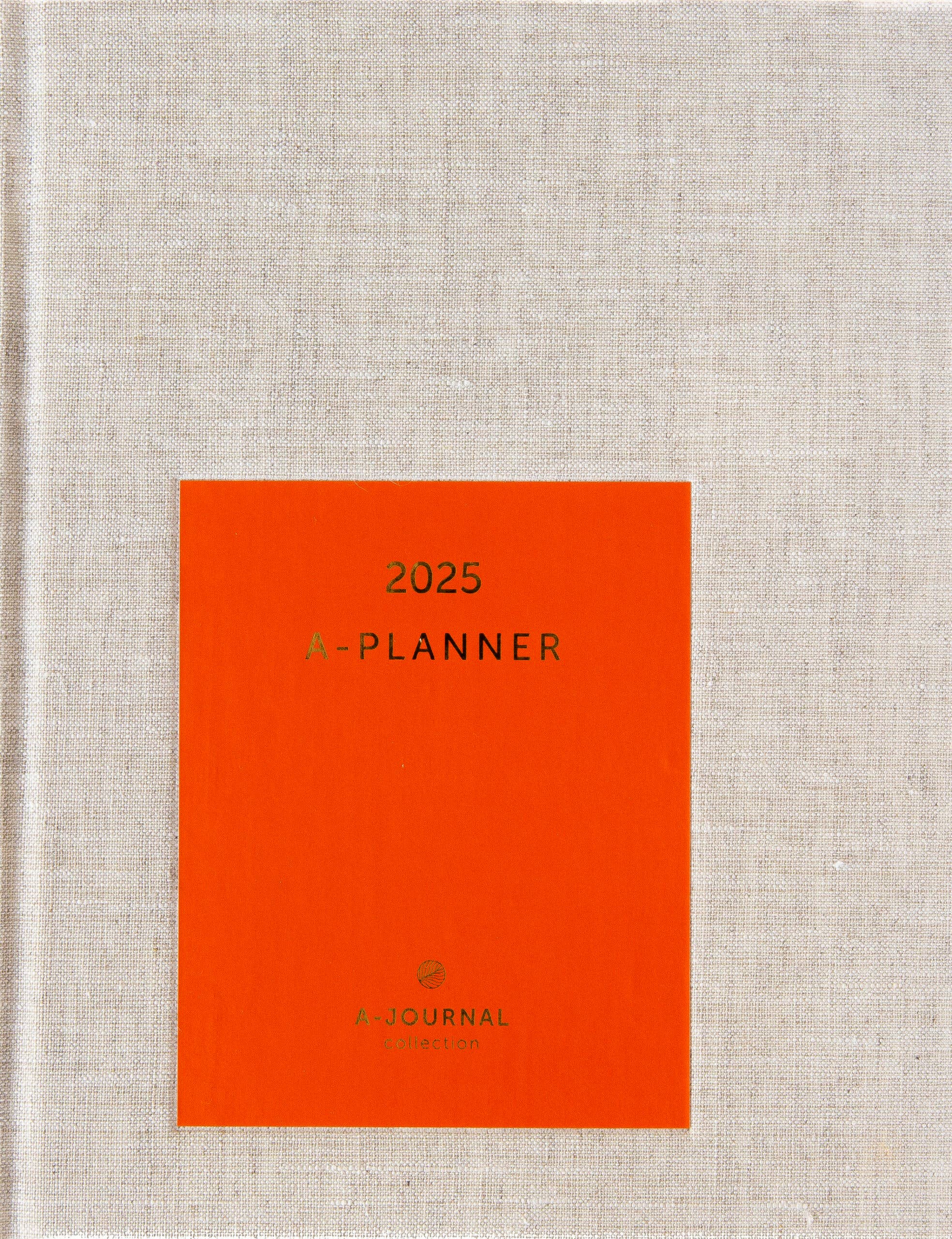 a-journal-a-planner-2025-planer-linnen-wochenplaner image 1