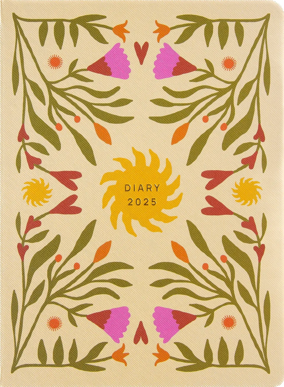 a-journal-fabrique-diary-2025-tagebuch-sonne-gelb image 1