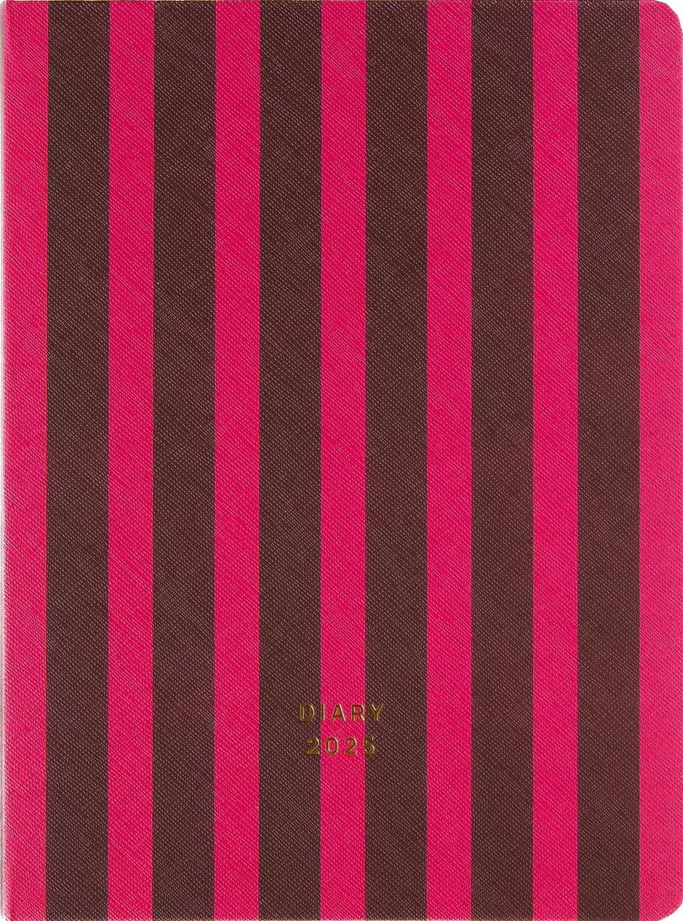 a-journal-fabrique-diary-2025-terminkalender-stripes-pink image 1