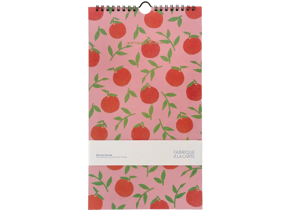 a-journal-fabrique-geburtstagskalender-peaches-pfirsich image 1