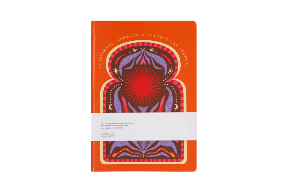 a-journal-fabrique-sketchbook-a4-skizzenbuch-sun image 1