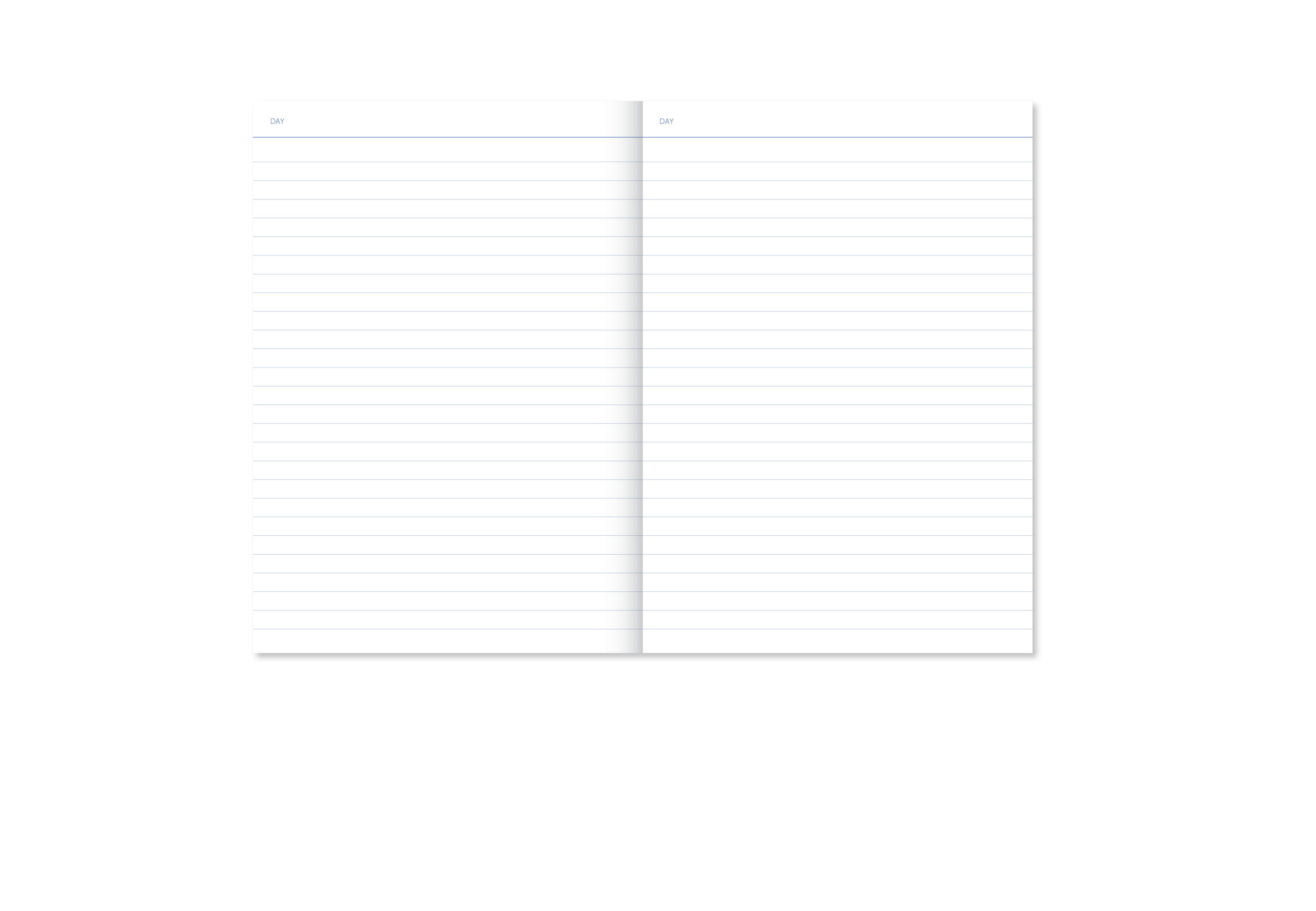 a-journal-special-journals-personal-journal-tagebuch-streifen-blau image 2