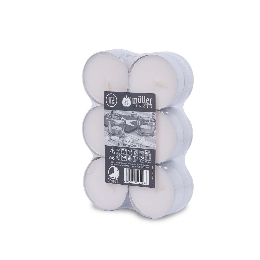 m-ller-kerzen-maxilichte-12er-flatpack-teelichte-8h image 2