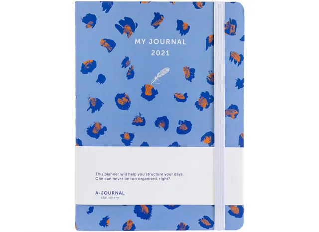 a-journal-my-journal-diary-2021-tagebuch-leopard-print image 1