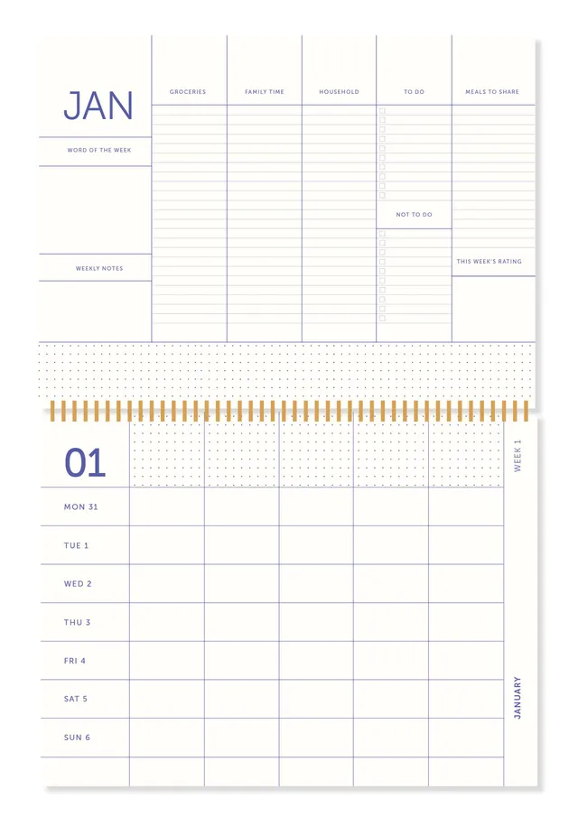 a-journal-family-planner-2023-familienkalender-lavender-blue image 1