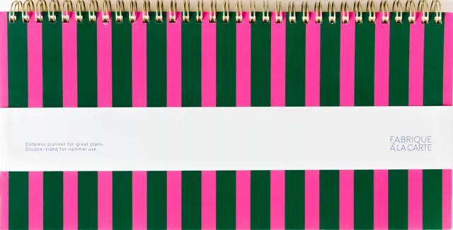 a-journal-fabrique-desk-planner-stripes-tischplaner image 1
