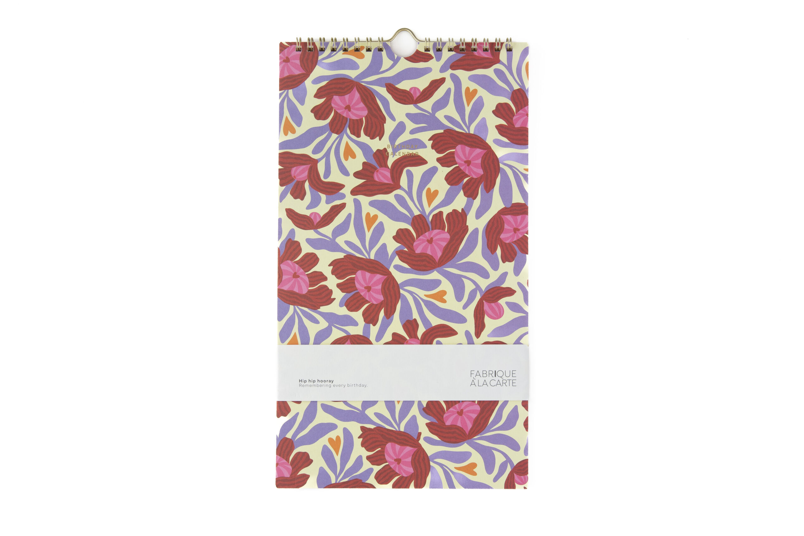 a-journal-birthday-calendar-flowers-beige-geburtstagskalender image 1