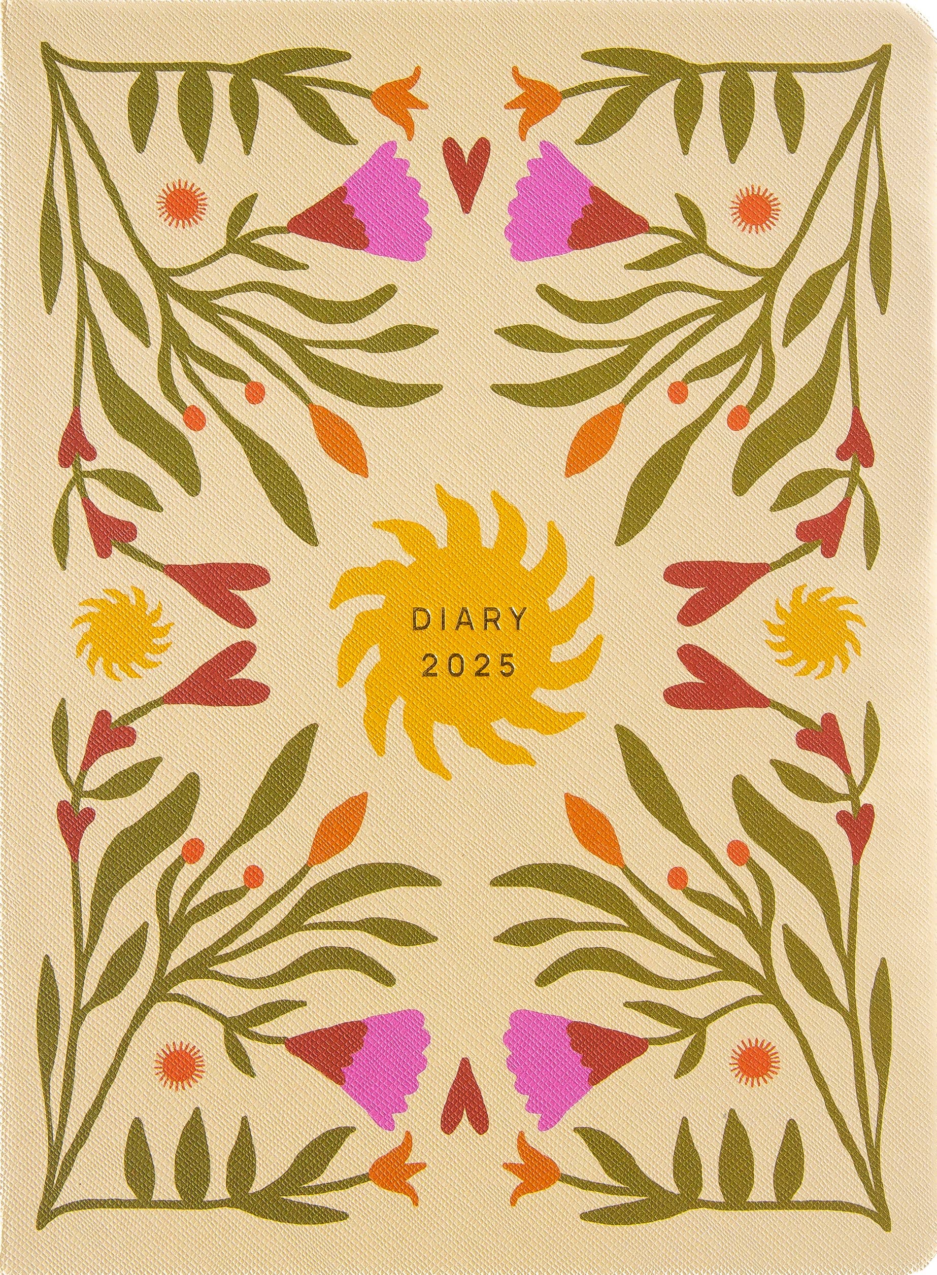a-journal-fabrique-diary-2025-tagebuch-sonne-gelb image 1