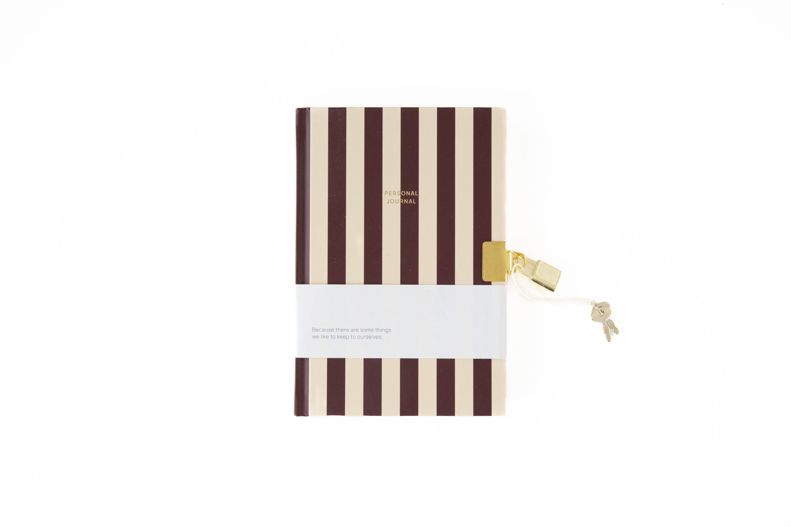 a-journal-personal-journal-tagebuch-stripes-gestreift image 1