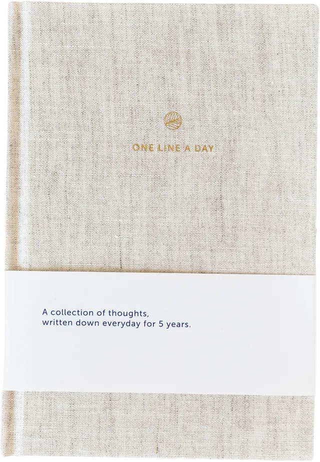 a-journal-one-line-a-day-journal-tagebuch-5-jahre image 1