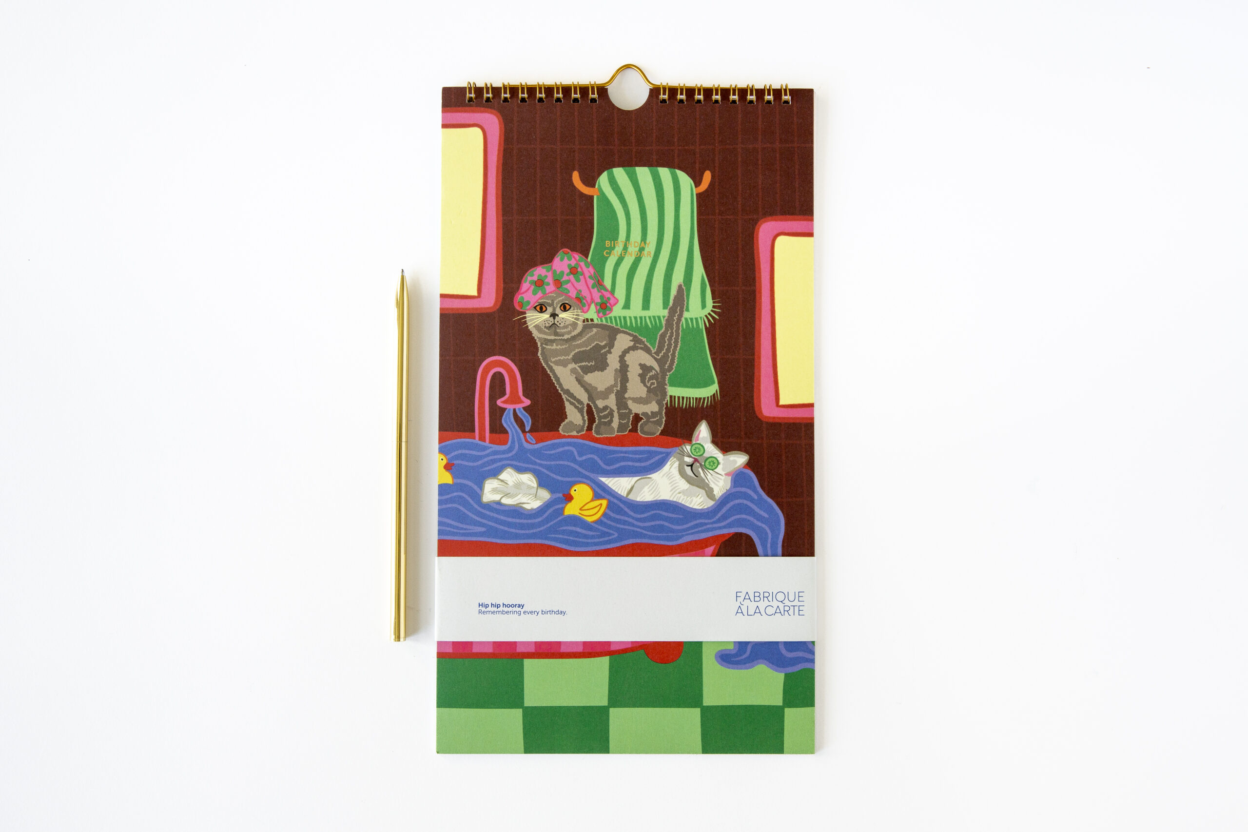 a-journal-fabrique-geburtstagskalender-katzen-ewiger-kalender image 2