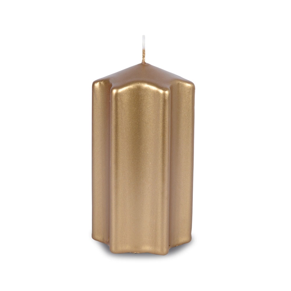 m-ller-kerzen-weihnachten-sternkerze-antik-110-58-mm-gold-kerze image 1