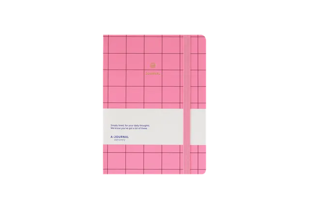 a-journal-notebooks-thin-stripes-notizbuch-beige-liniert image 1