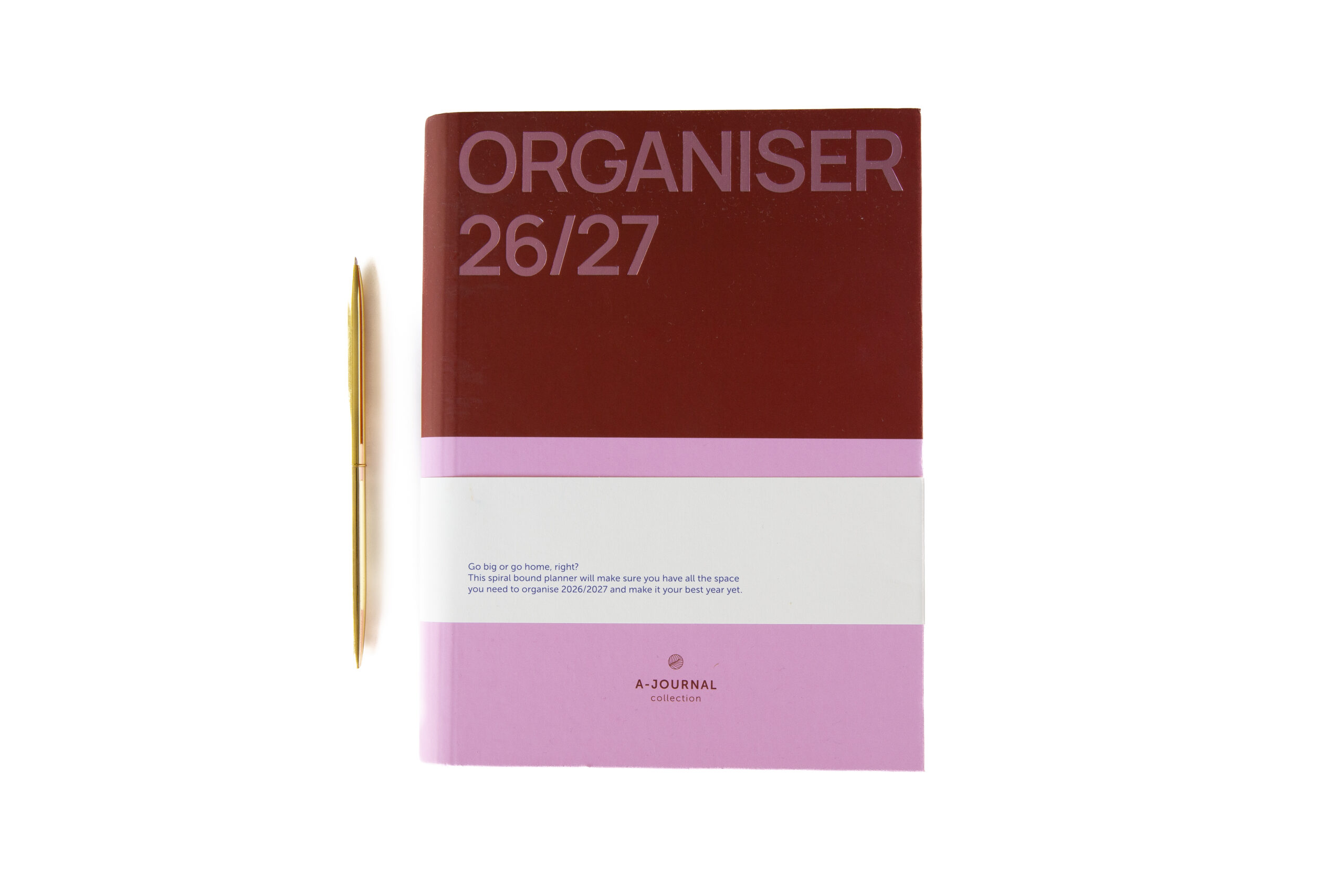 a-journal-spiral-organiser-2026-2027-pink-kalender-2 image 2