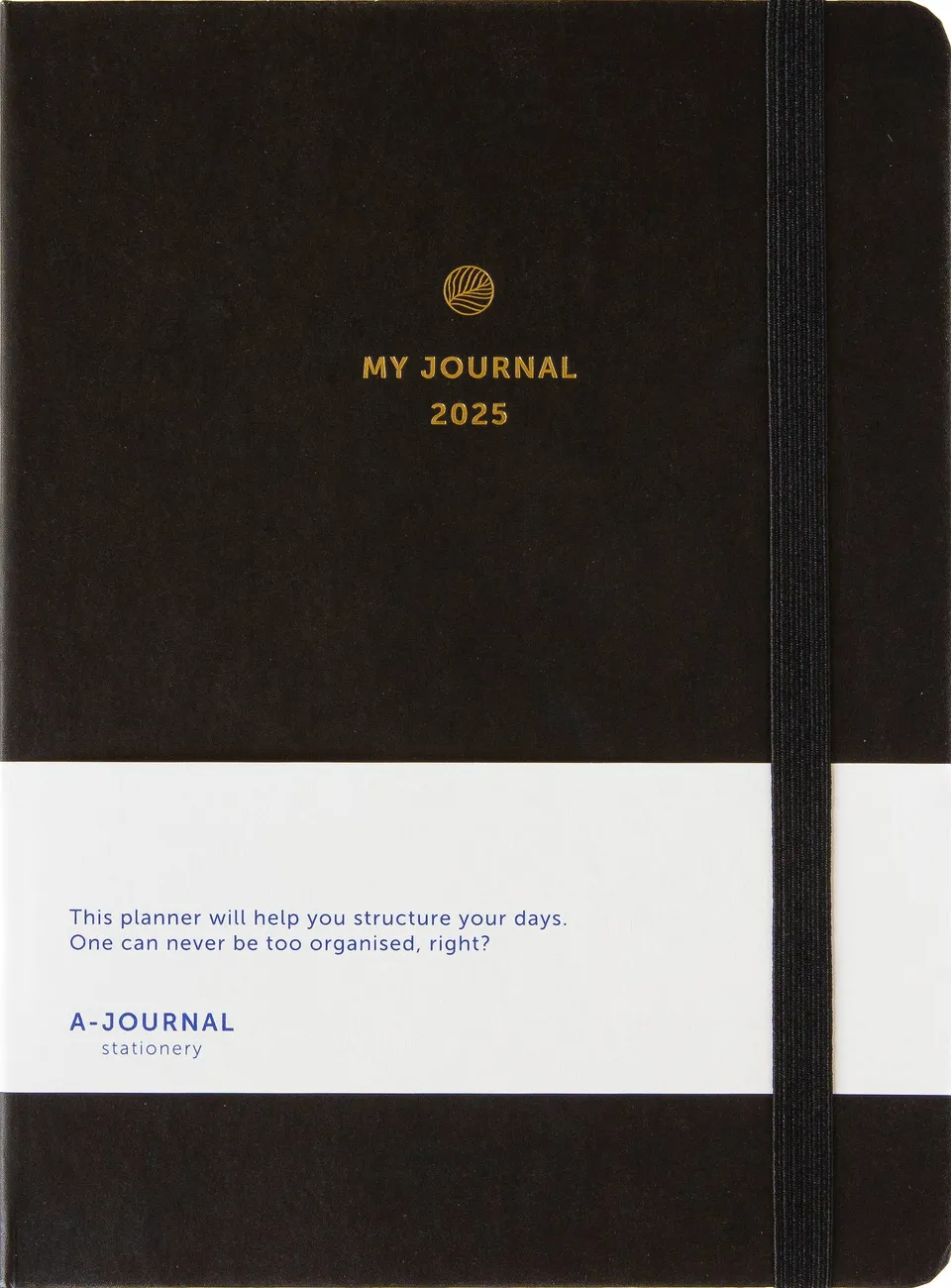 a-journal-my-journal-diary-2025-tagebuch-schwarz image 1