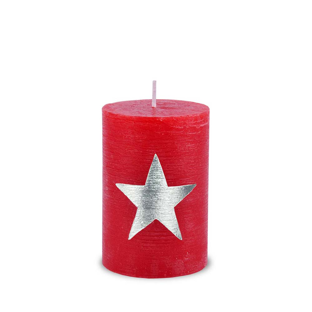 m-ller-kerzen-polarkerzen-orion-stumpenkerze-rot-100x68-mm-raureif image 1