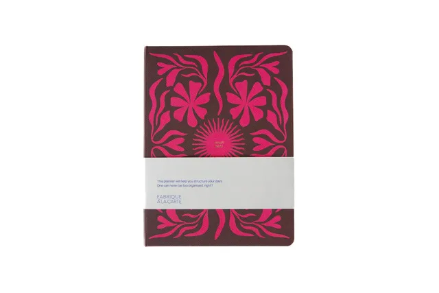 a-journal-fabrique-diary-2027-tagebuch-flow-sun-pink image 1