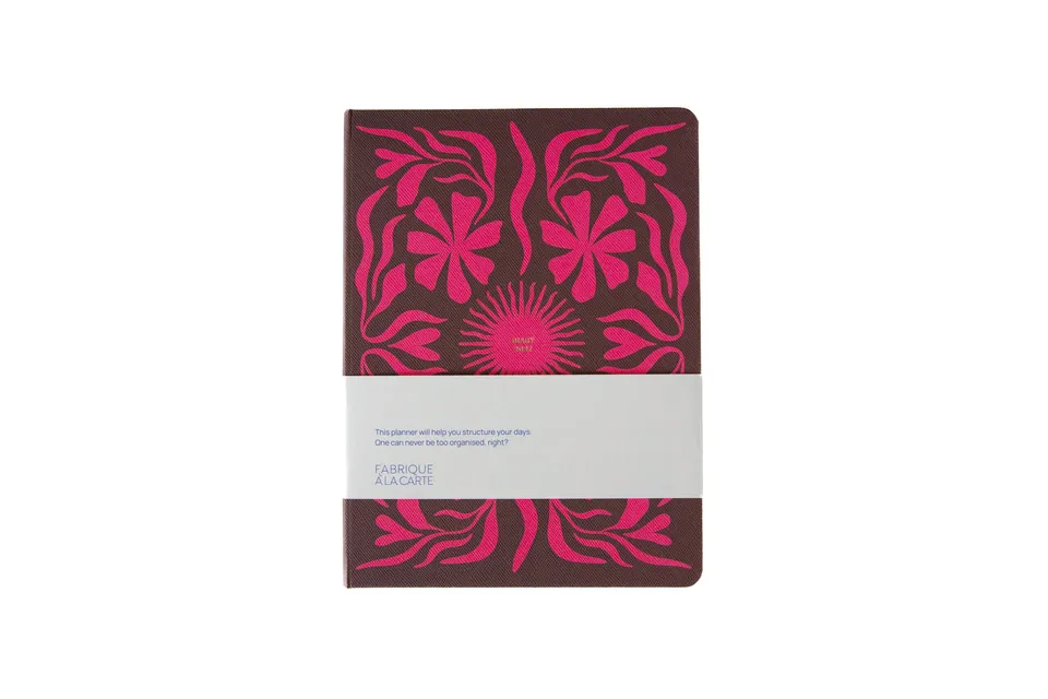 a-journal-fabrique-diary-2027-tagebuch-flow-sun-pink image 1