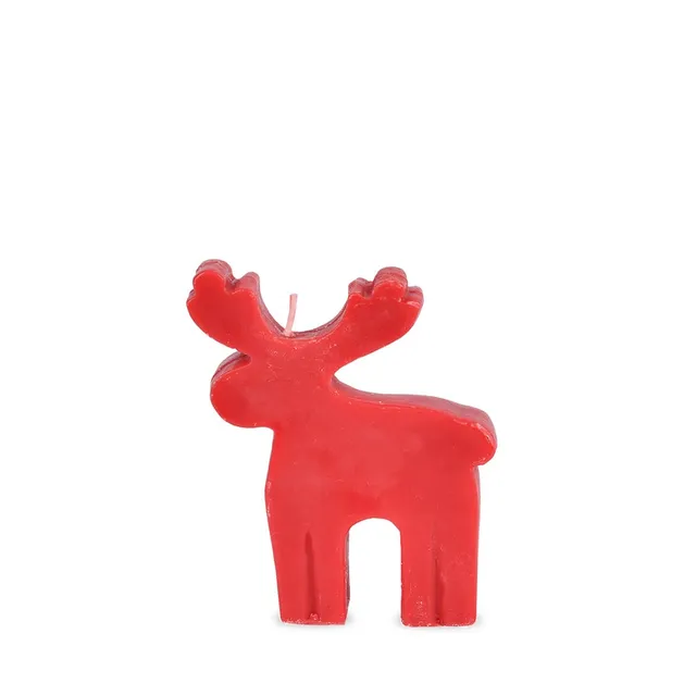 m-ller-kerzen-weihnachten-rentier-formenkerze-braun image 1