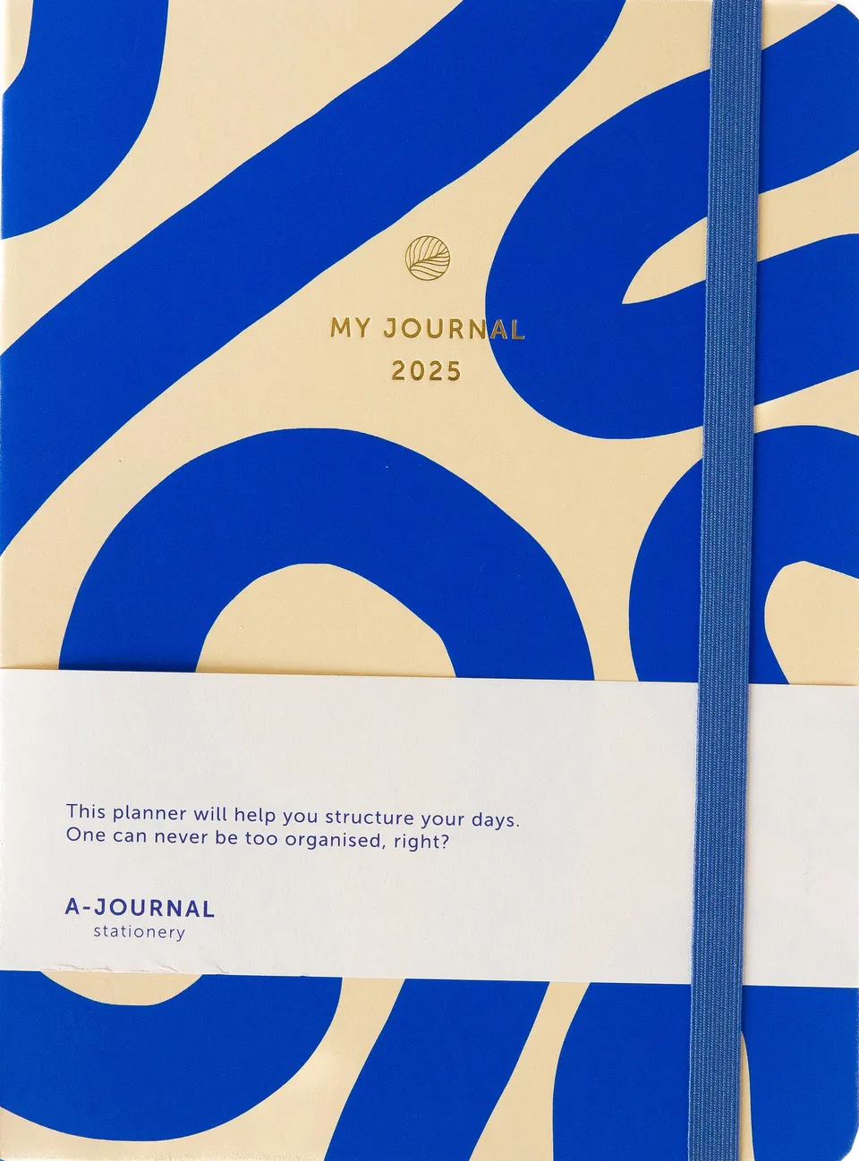 a-journal-my-journal-diary-2025-kalender-flow-blue image 1