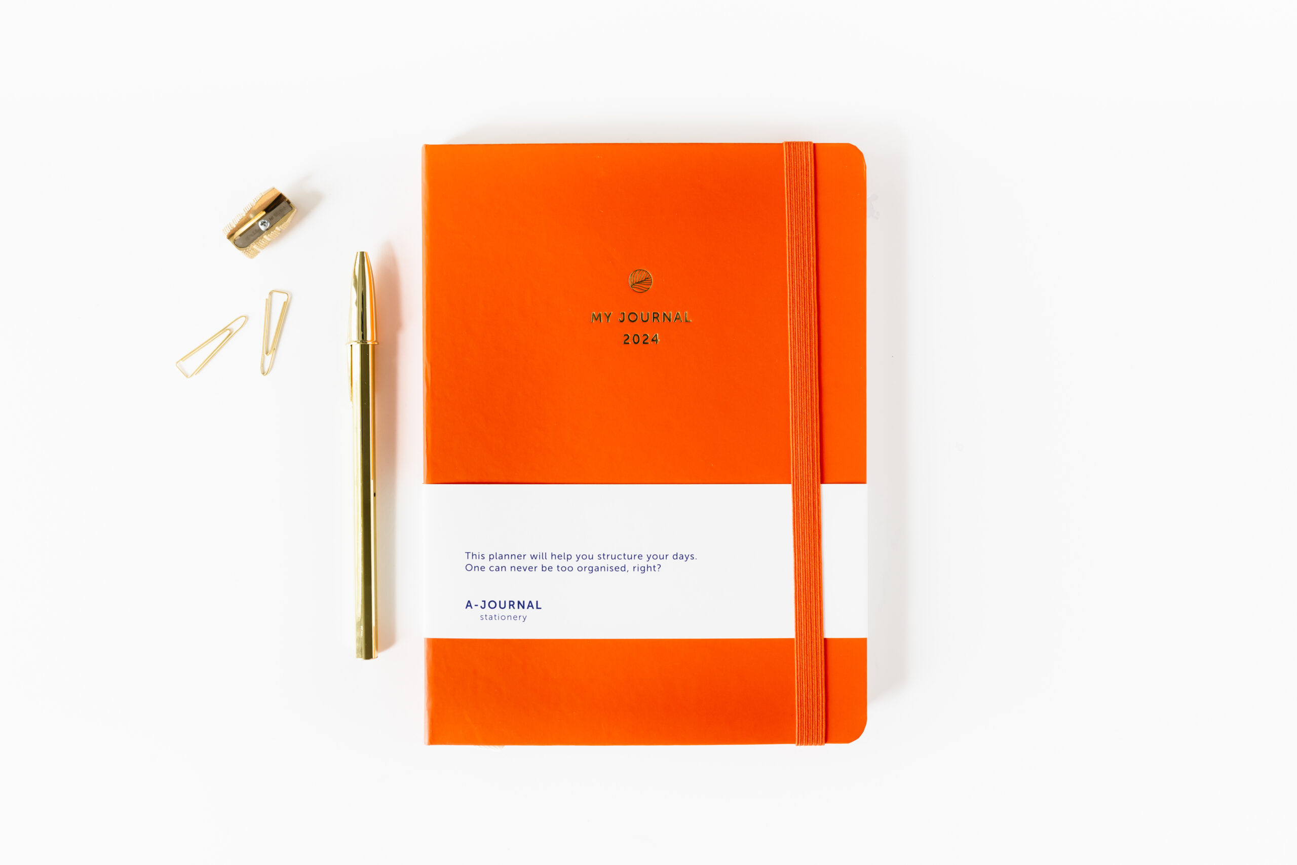 a-journal-my-journal-diary-2024-tagebuch-orange image 4