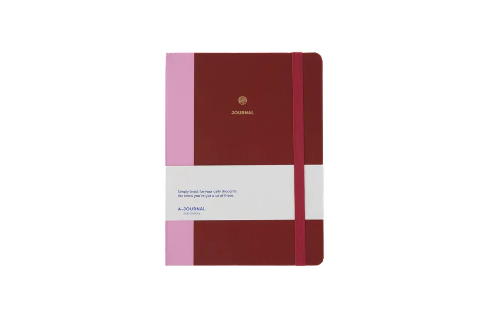 a-journal-notebooks-notebook-cherry-red-notizbuch-kirschrot image 1
