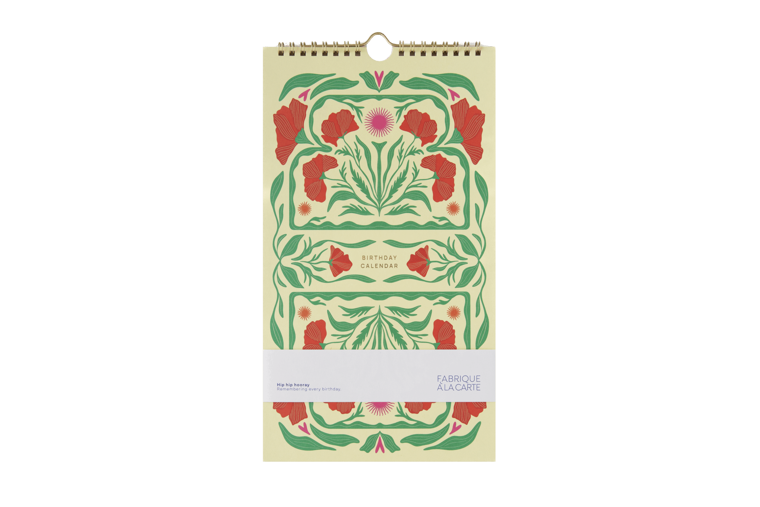 a-journal-fabrique-geburtstagskalender-poppy-ewiger-kalender image 1