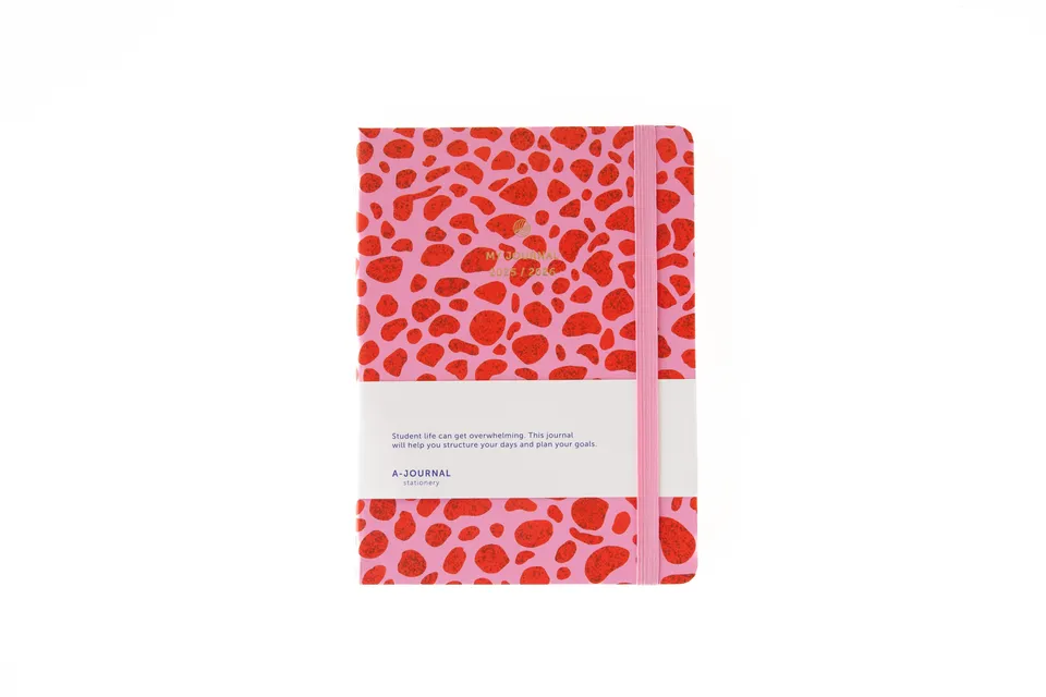 a-journal-my-journal-leopard-schulplaner-2025-2026-hausaufgabenheft image 1
