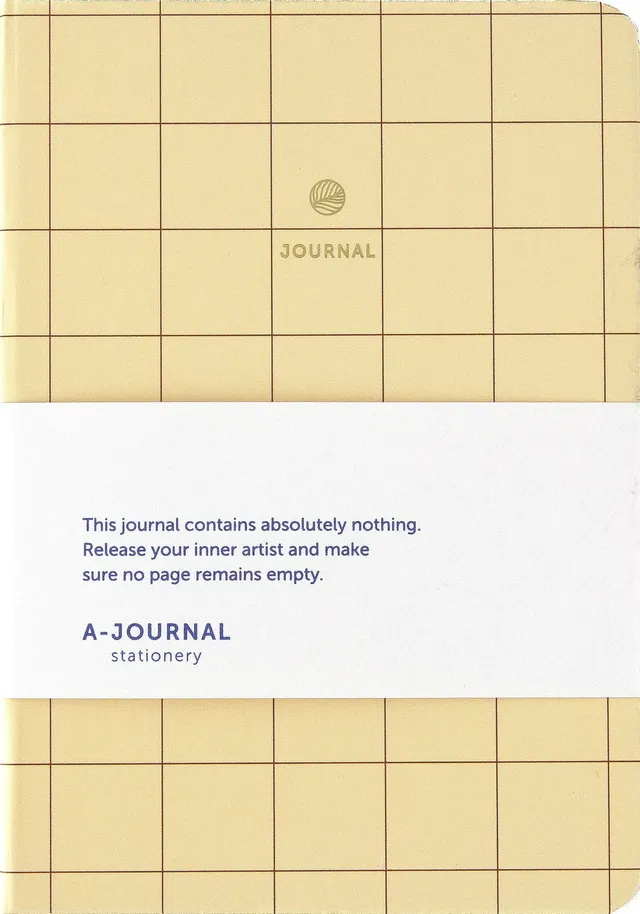 a-journal-a6-notebook-notizbuch-kariert-checkered image 1