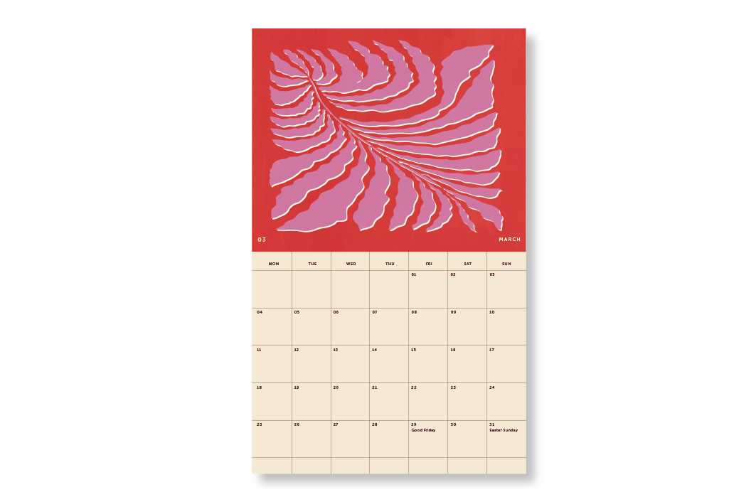 a-journal-arty-calendar-wandkalender-2024-kunst image 1