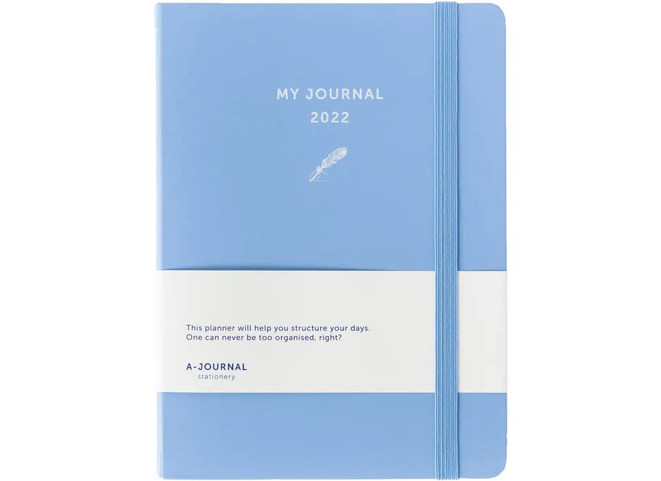 a-journal-my-journal-diary-2022-lavender-blue-tagebuch image 1