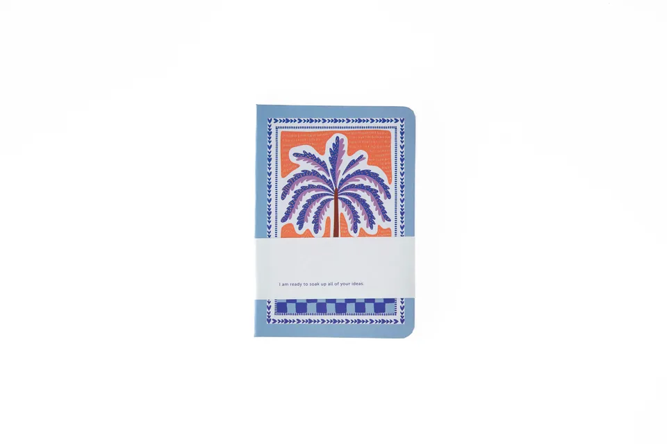 a-journal-palmtree-notizbuch-a6-mit-palmenmotiv image 1