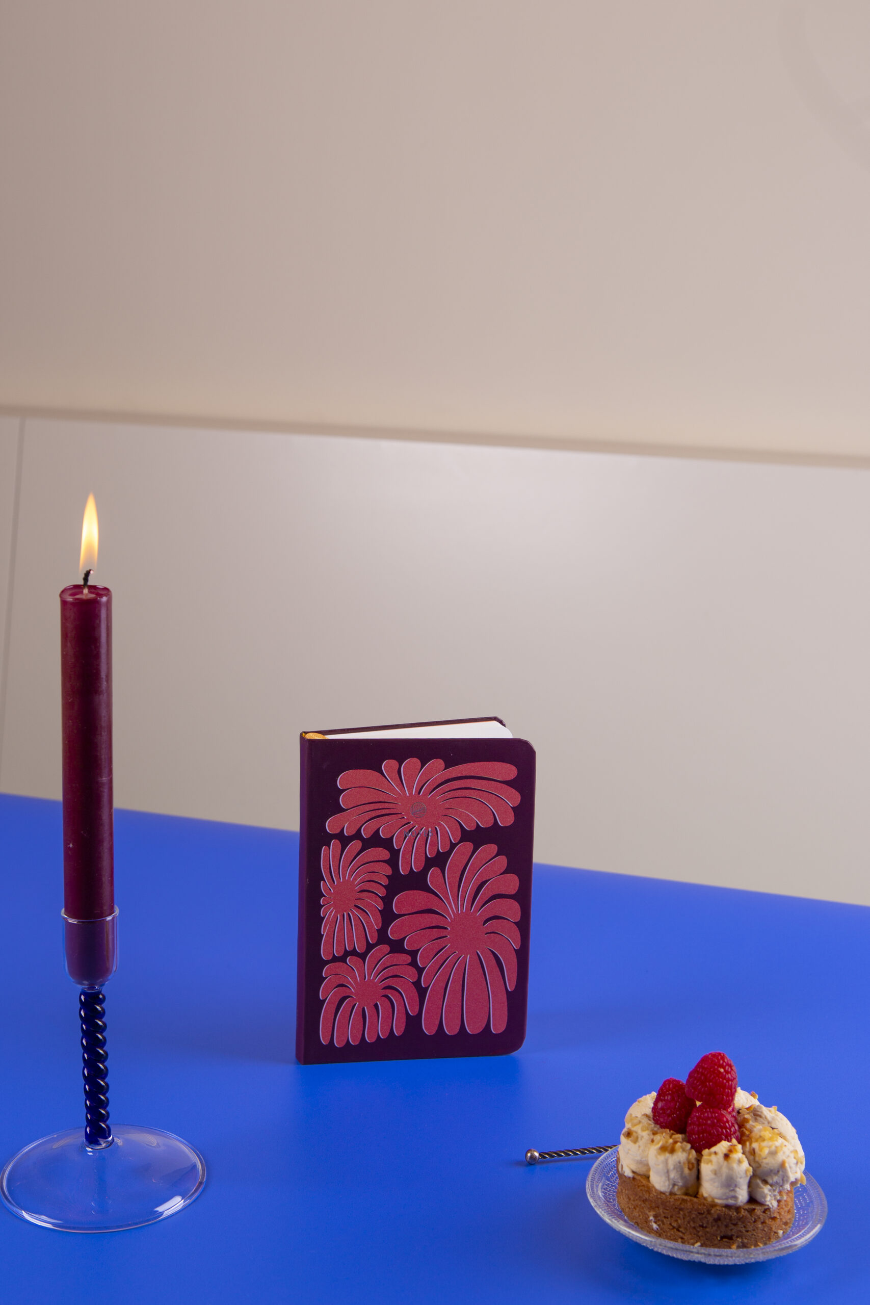 a-journal-a6-notizbuch-coral-flowers-blumen image 4