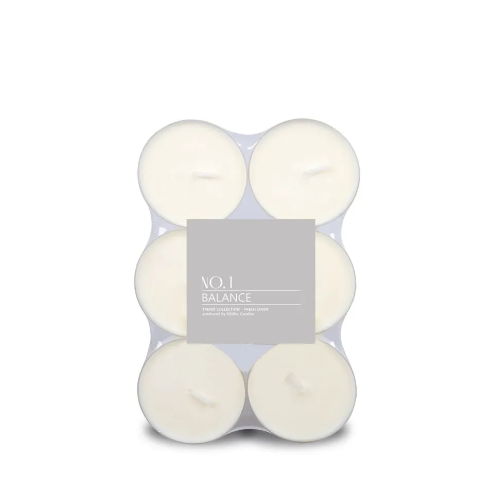 m-ller-kerzen-duft-lichte-8h-maxi-clear-cups-6er-teelichter image 1