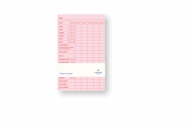 a-journal-lifestyle-a-yatzy-refill-spielblock-pink-rot image 1