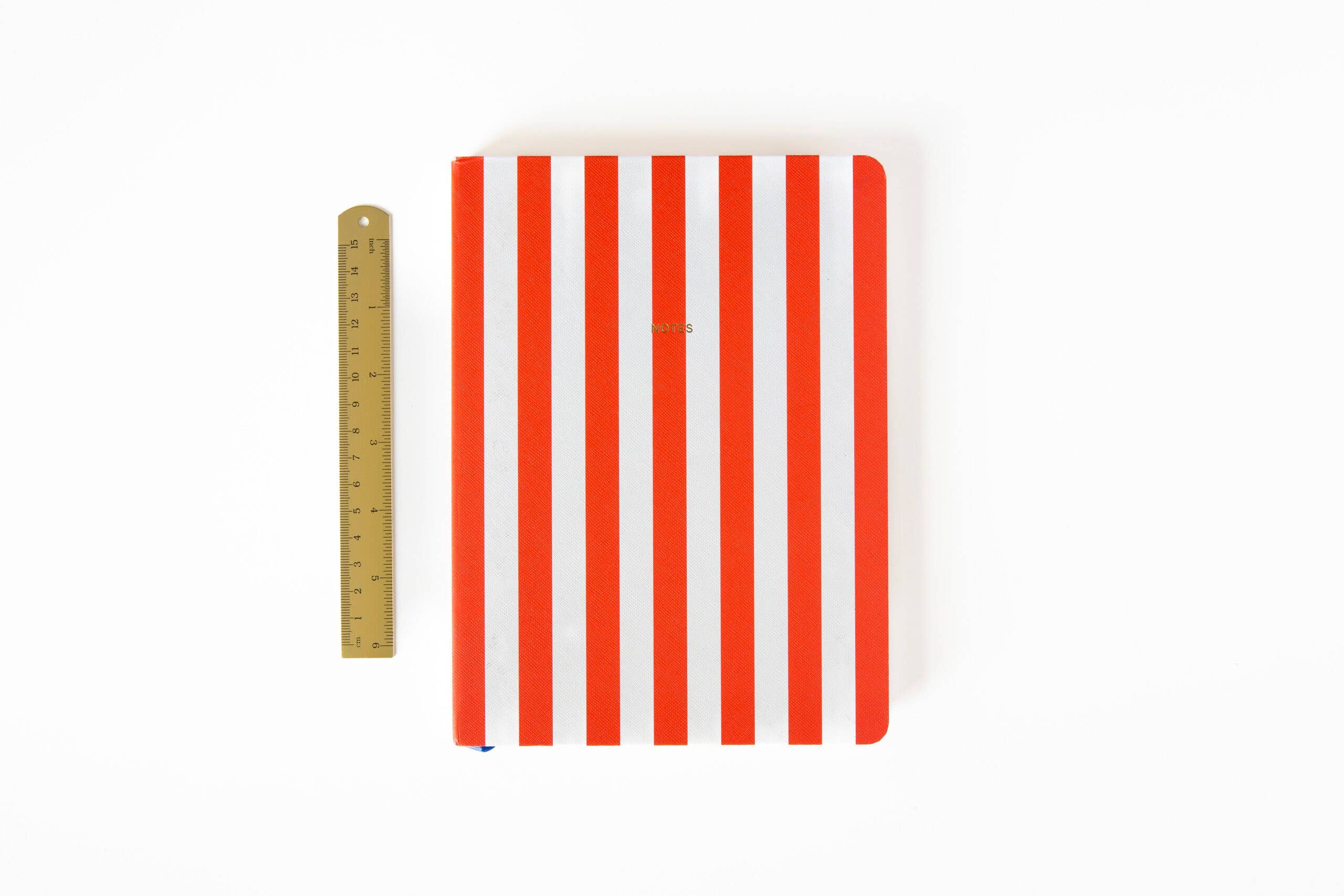 a-journal-fabrique-notizbuch-stripes-orange-liniert image 3