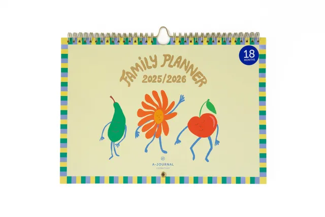 a-journal-18-monate-family-planner-familienkalender-fruity image 1