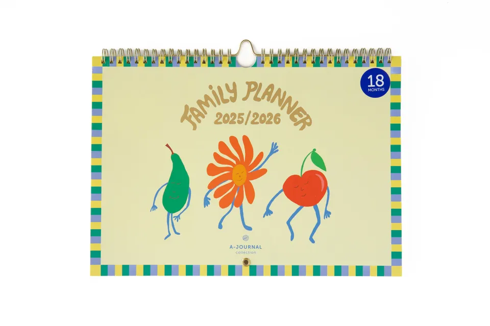 a-journal-18-monate-family-planner-familienkalender-fruity image 1