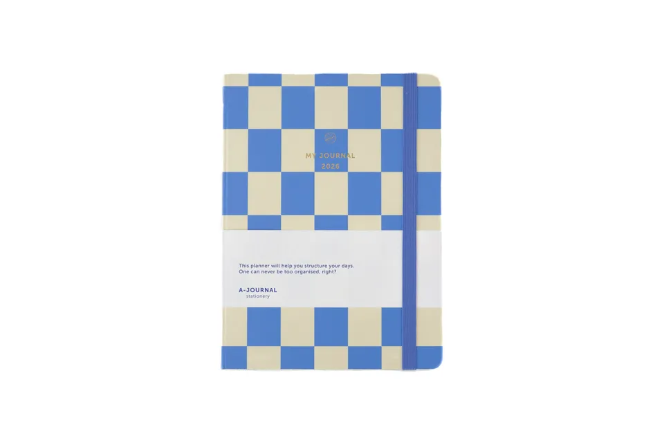 a-journal-my-journal-2026-kalender-kariert-blau image 1