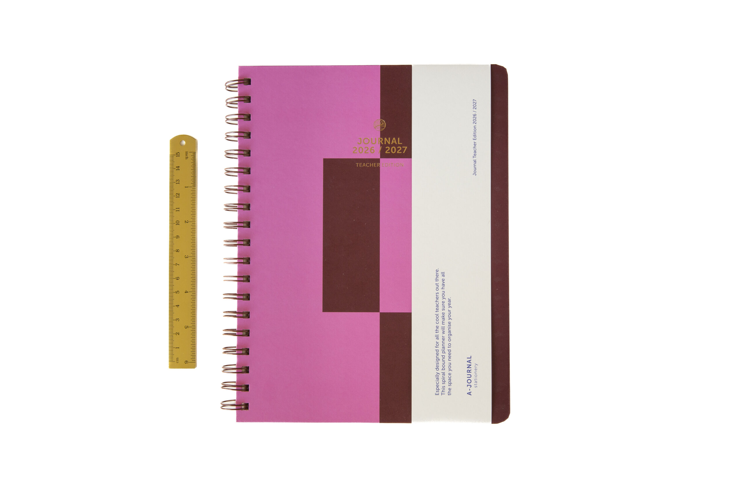 a-journal-teacher-diary-2026-2027-pink-lehrerkalender image 2