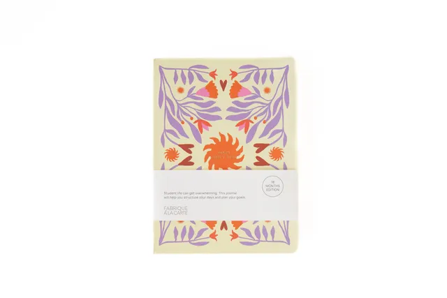a-journal-fabrique-school-diary-2025-2026-schulplaner-beige image 1