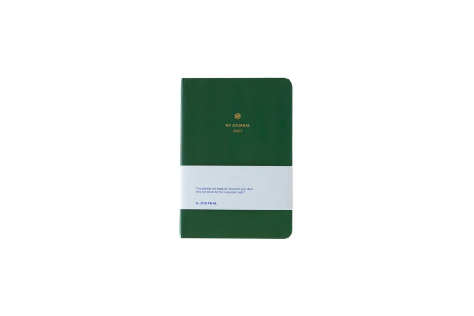 a-journal-my-journal-diary-tagebuch-a6-olivgr-n-2027 image 1