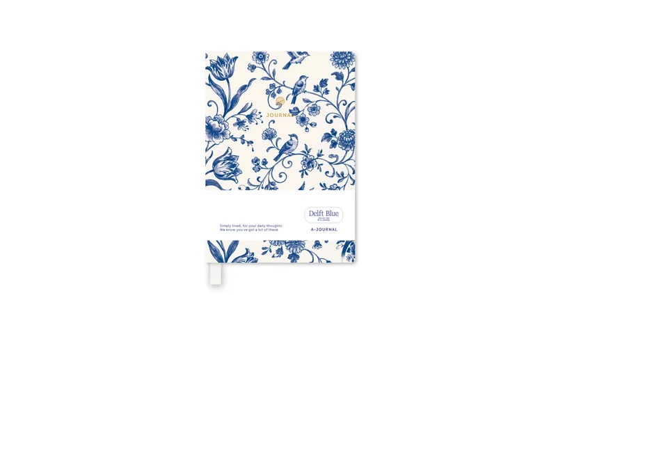 a-journal-a7-notizbuch-delft-blue-mini-notebook-blau image 1