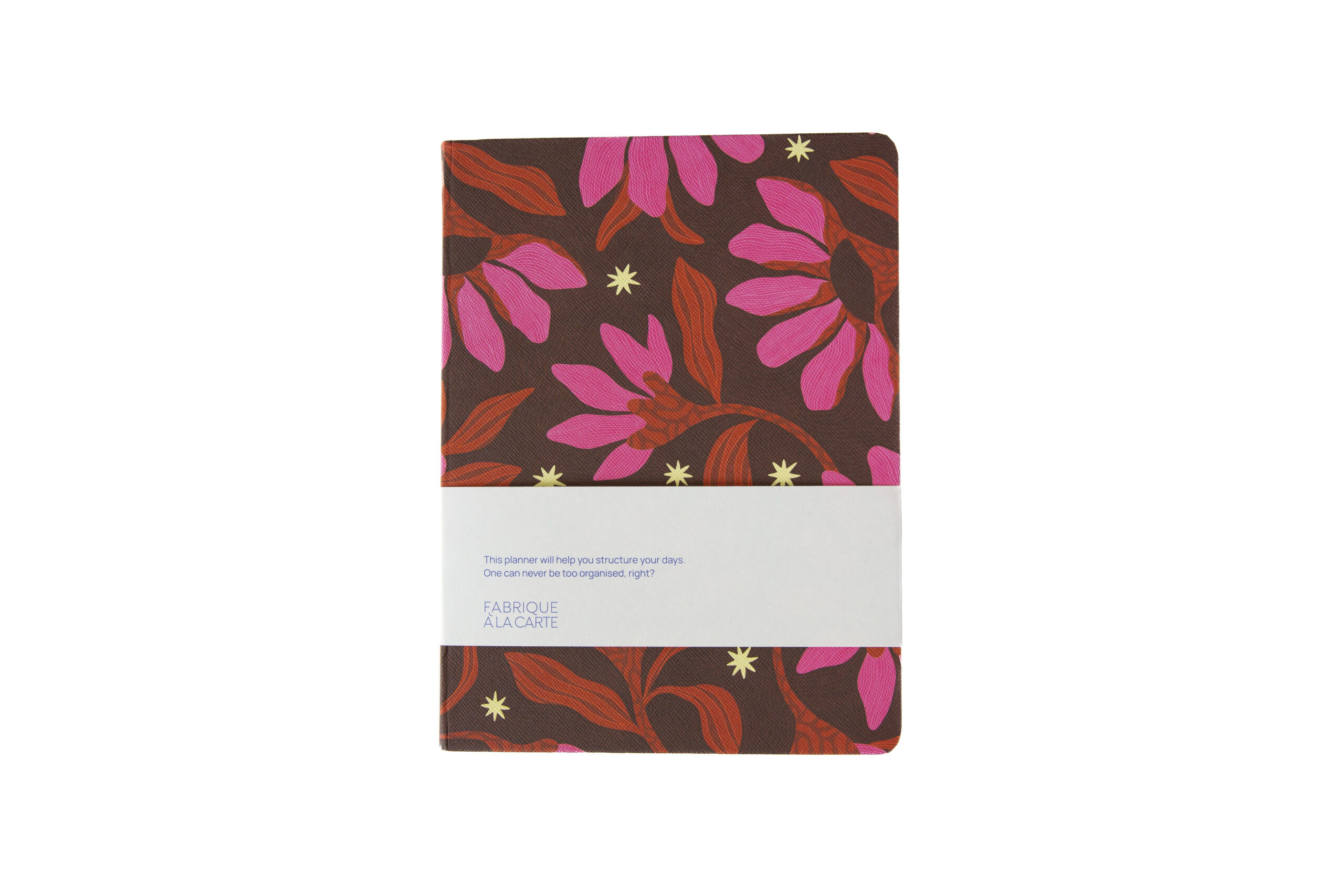a-journal-fabrique-diary-2027-kalender-flowers-pink image 1